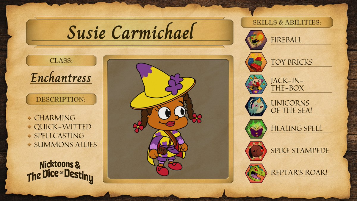 NickRPGGame's tweet image. Susie doesn’t need to shout. Her power speaks for itself 💬
@Nickelodeon #Rugrats #DiceofDestiny