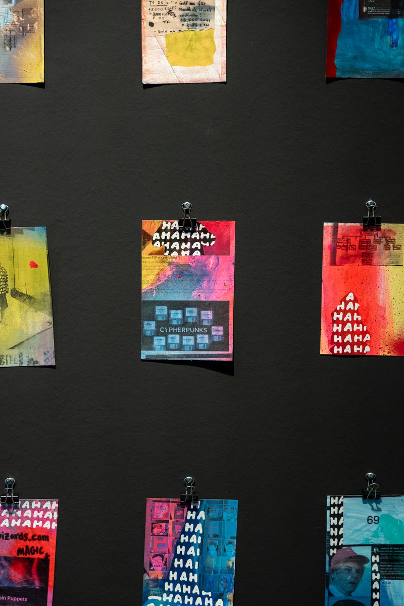ooeculture's tweet image. 🗣️ A special tour today at Francisco Carolinum Linz with @burst_cryptoart & curator @Tschuuuuly!
They offered unique insights into BURST’s journey—from early crypto art to works combining AR, AI & physical sculpture.
💥 Thanks to everyone who joined!
🦾 On view until July…