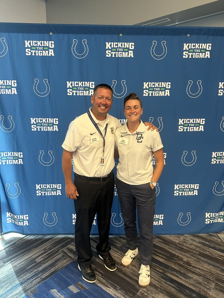 DCHS_Athletics's tweet image. Thank you @Colts and @MHCC_ for a great event! #KickTheStigma