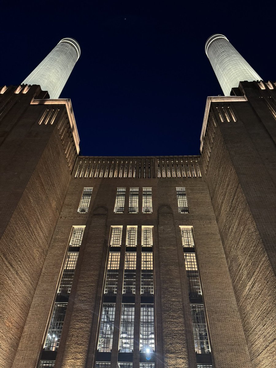 When I first came to London Battersea Power Station stood crumbling. I had no idea that coal from the North East, where I grew up had once fuelled it. My dad was a miner at Horden Colliery, the same region that powered this station’s iconic chimneys ⚡️⛏️#batterseapowerstation