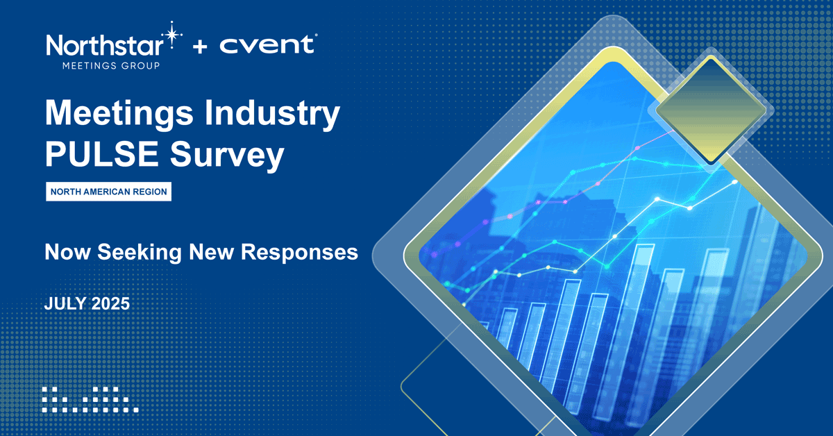 Are political and economic factors impacting your events? Are you planning any international meetings? Do you anticipate adding more people to your events team next year? Please add your voice to the July edition of our Northstar/<a href="/cvent/">Cvent</a> Meetings Industry #PULSESurvey: