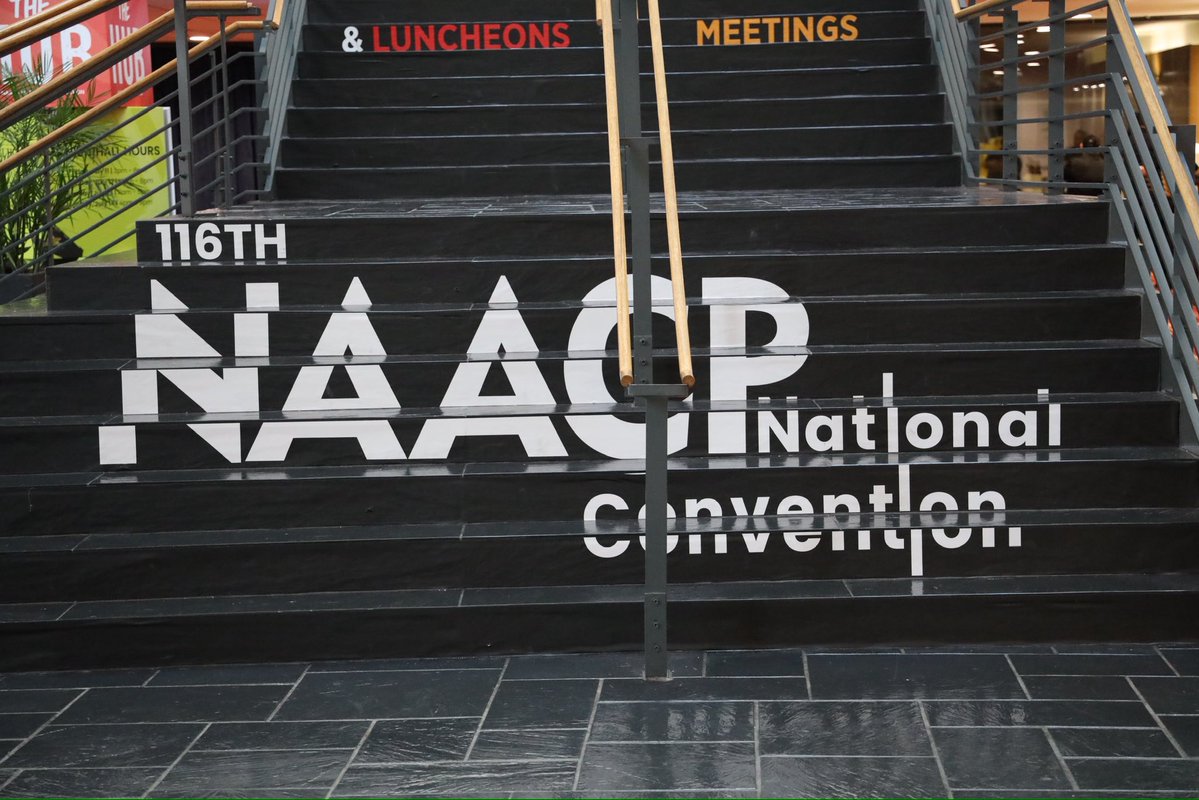 Georgia_NAACP's tweet image. Day 3 of the National Convention has begun with the Regional meetings and the Resolutions Session. #NAACP #NAACPConvention #georgianaacp