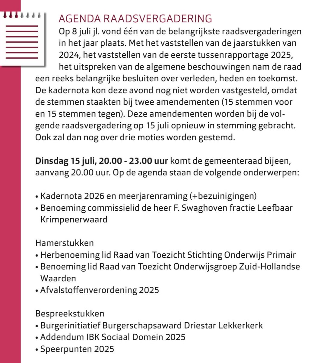 Raad Krimpenerwaard tweet media