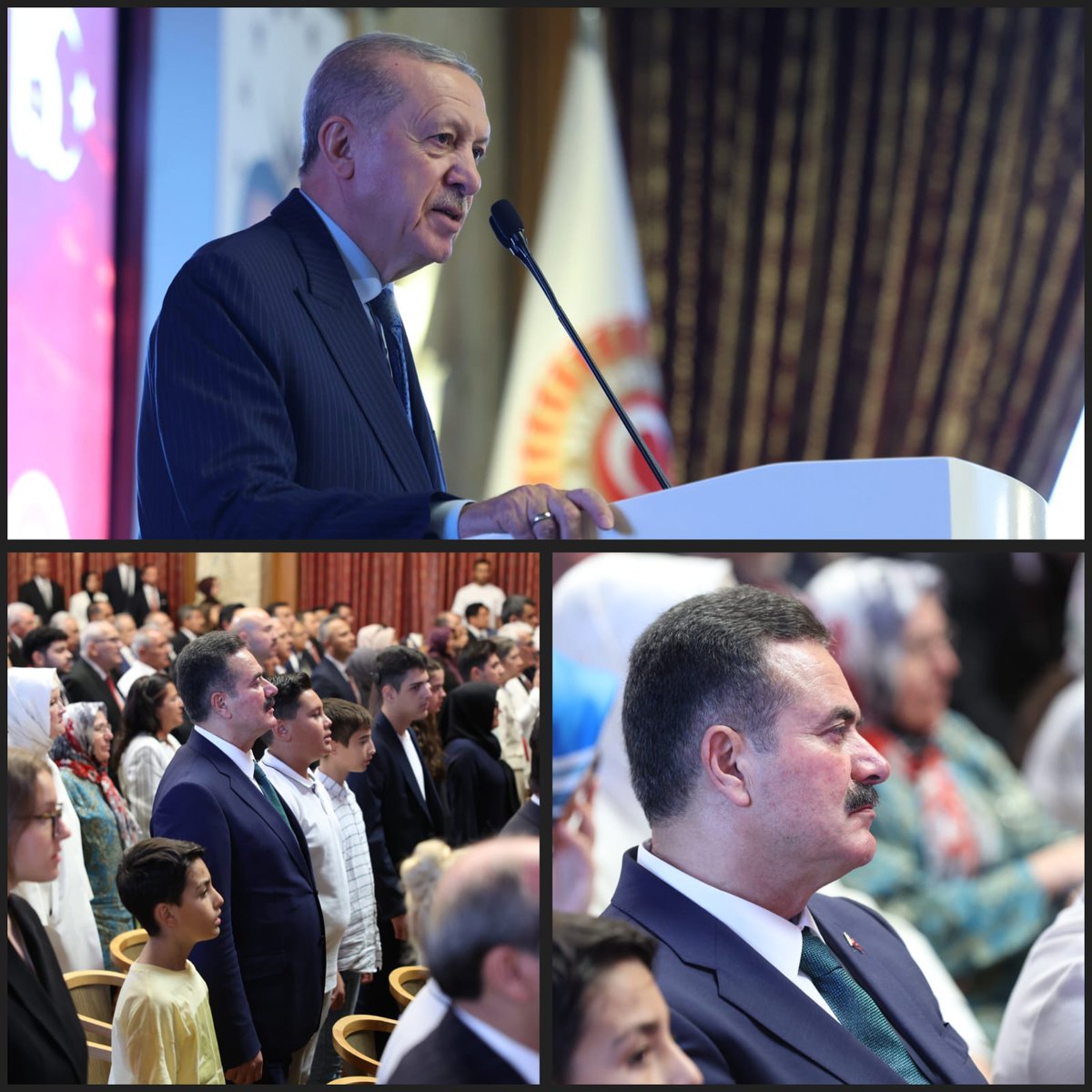 Cumhurbaşkanımız Sayın Recep Tayyip Erdoğan'ın teşrifleriyle TBMM'de düzenlenen '15 Temmuz Demokrasi ve Milli Birlik Günü' anma programına katıldık.