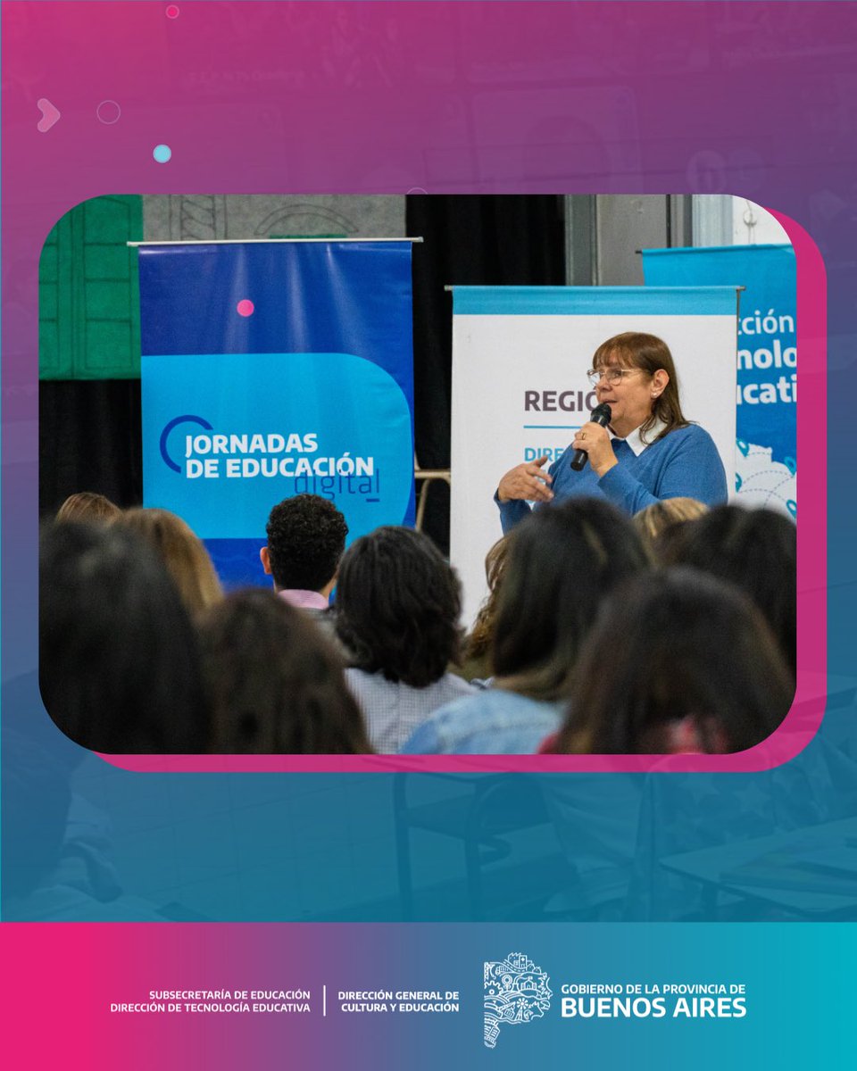 Las Prejornadas de Educación Digital llegaron a Tres Arroyos

Esta mañana dimos inicio a la anteúltima Prejornada, en la Escuela Primaria 5 de Tres Arroyos. La apertura contó con la participación de la Subdirectora de la DTE, Bárbara Torti, el Coordinador de Educación Digital