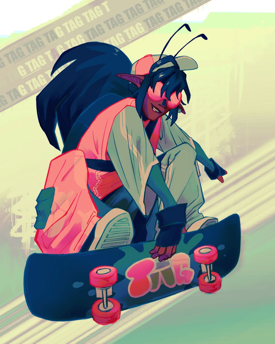muubi_'s tweet image. artfight attack for -> @SH4RKAIT
#artfight #artfight2025