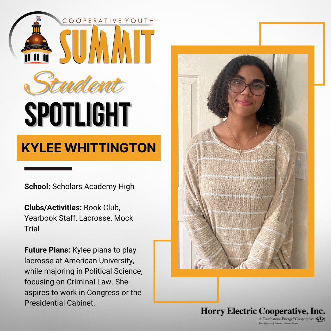 🎓From Classroom to Statehouse!

Kylee Whittington is one of the students spending the week in Columbia for the #CooperativeYouthSummit. She's getting a firsthand look at how our state runs—from meeting legislators to discovering how electric co-ops are preparing for the future.
