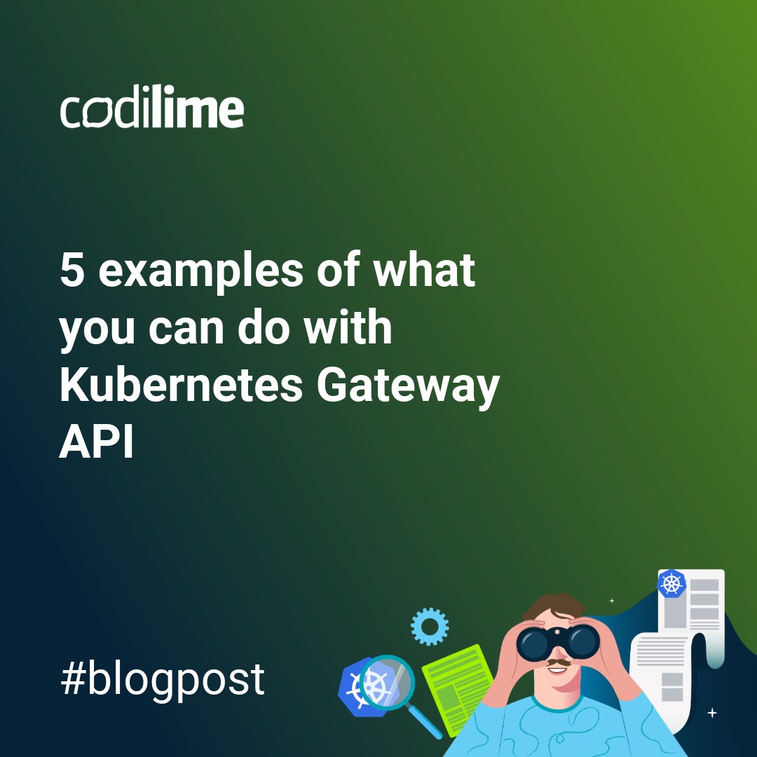Check out 5 things you can do with #Kubernetes #GatewayAPI, like header-based routing to traffic splitting.
More control, no mesh required.
👉 hubs.ly/Q03v_SQY0
#DevOps #Networking #CodiLime