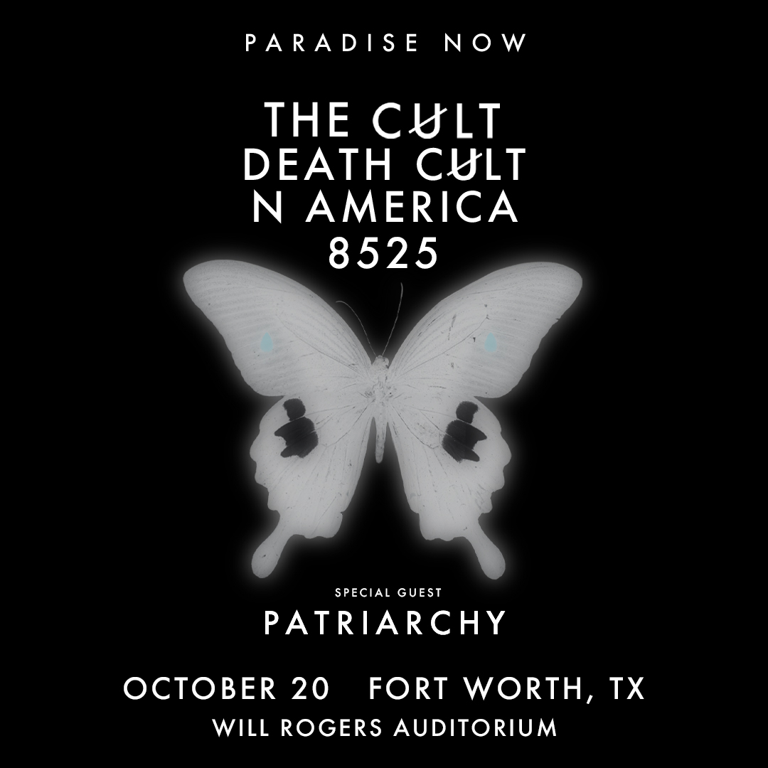 Just Announced!

<a href="/officialcult/">THE CULT</a> with special guest Patriarchy is coming to <a href="/WillRogersMC/">WillRogersMemorialCt</a> on October 20th!

🎟️ Presale is available July 17th from 10am to 10pm. Tickets go on sale to the public July 18th at 10am.