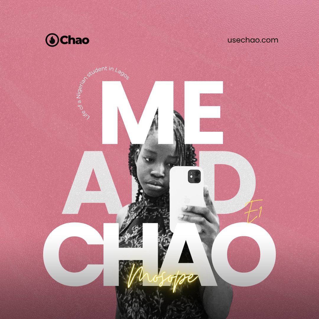 usechao's tweet photo. “I’m passionate about studying. I want to repay my dad and make him proud.”
Those are the words of Mosope, a 100L Accounting student at PAU.
She gave us a glimpse into life on campus and how Chao helps her stress less.
Read full interview here: https://t.co/tu1NnXVB1c https://t.co/B8GP1MXvQN