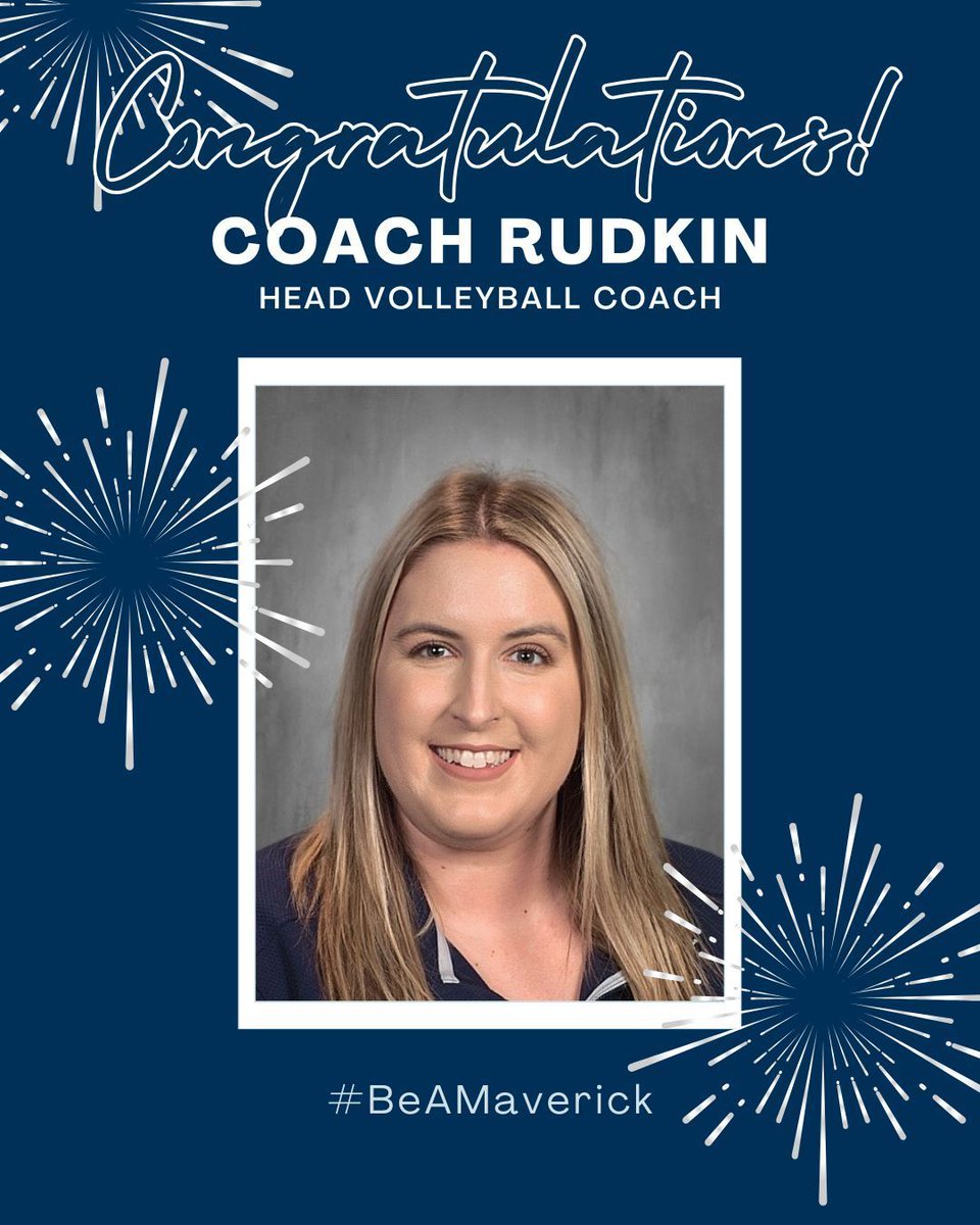 Congratulations to Coach Allie Rudkin on her exciting new role as Head Volleyball Coach! Coach Rudkin's leadership in the program since its inception, combined with her extensive volleyball experience, makes her the perfect choice to guide the team to success! @ehsmavs_vb