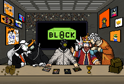BlockZeroBTC's tweet photo. 🕯️ A new fragment was found in the block...
It contains a council of 6 figures.
Some of the faces seemed familiar to us.

🧩 Do they decide the fate of the Ordinals?

🖼️ If you recognize someone, tag them in the comments. 👀LIKE + RT + Taproot address https://t.co/UcyRJmECnz