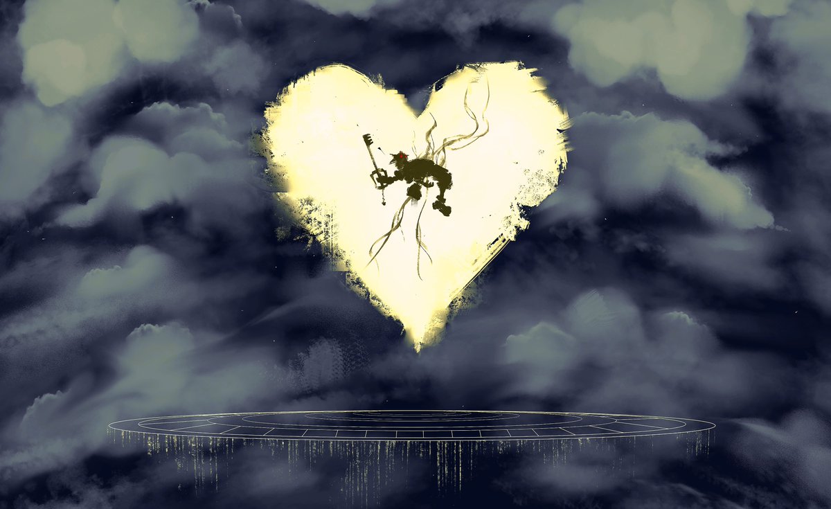 cielecin's tweet image. little rage form sora rendition