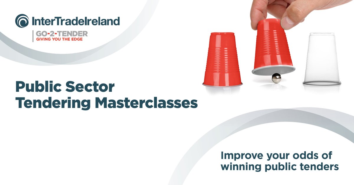 Inter_Trade's tweet image. 📢Go-2-Tender Masterclass: Writing better answers – How we can get extra marks
🗓️ Wednesday 30th July 2025
🕑 2:00 PM – 4:00 PM
📍 Online
Register now: eu1.hubs.ly/H0lh-Pn0
