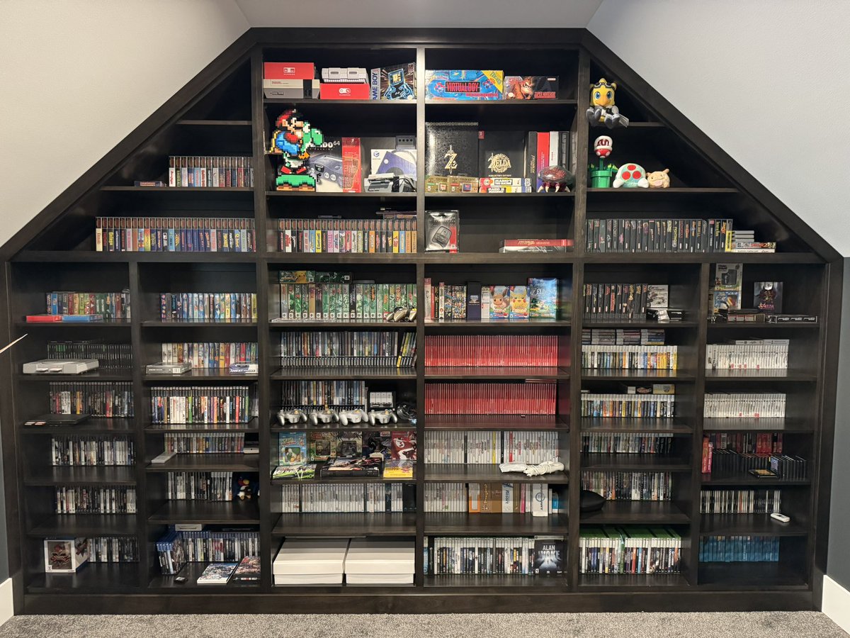 Ok sorry for the troll post. But in exchange I’ll share my game shelf finally completed! More than 35 years of my gaming history (I never throw things out) and I finally have room to display it all. Figured some of you would love to see it!