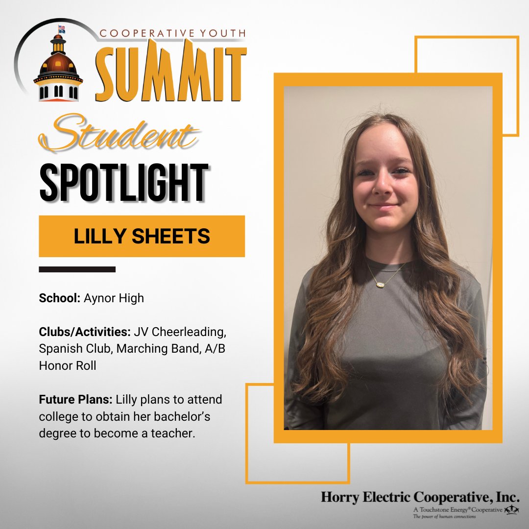 🗣️ Voices of the future, learning from the leaders of today.

Lilly Sheets is in Columbia this week for a deep dive into state government and energy innovation—meeting lawmakers and seeing how electric co-ops operate. #CooperativeYouthSummit #YouthSummit2025