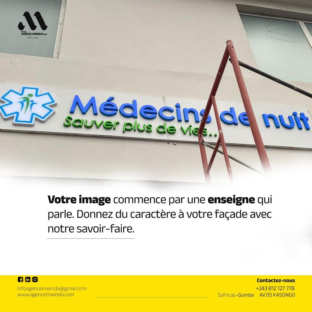 AgenceMwinda's tweet photo. Redorer l’image de votre entreprise avec une enseigne grandeur nature 
Faites comme @NuitSos 
#Vouspenseznousréalisons https://t.co/qs2unIHgfJ