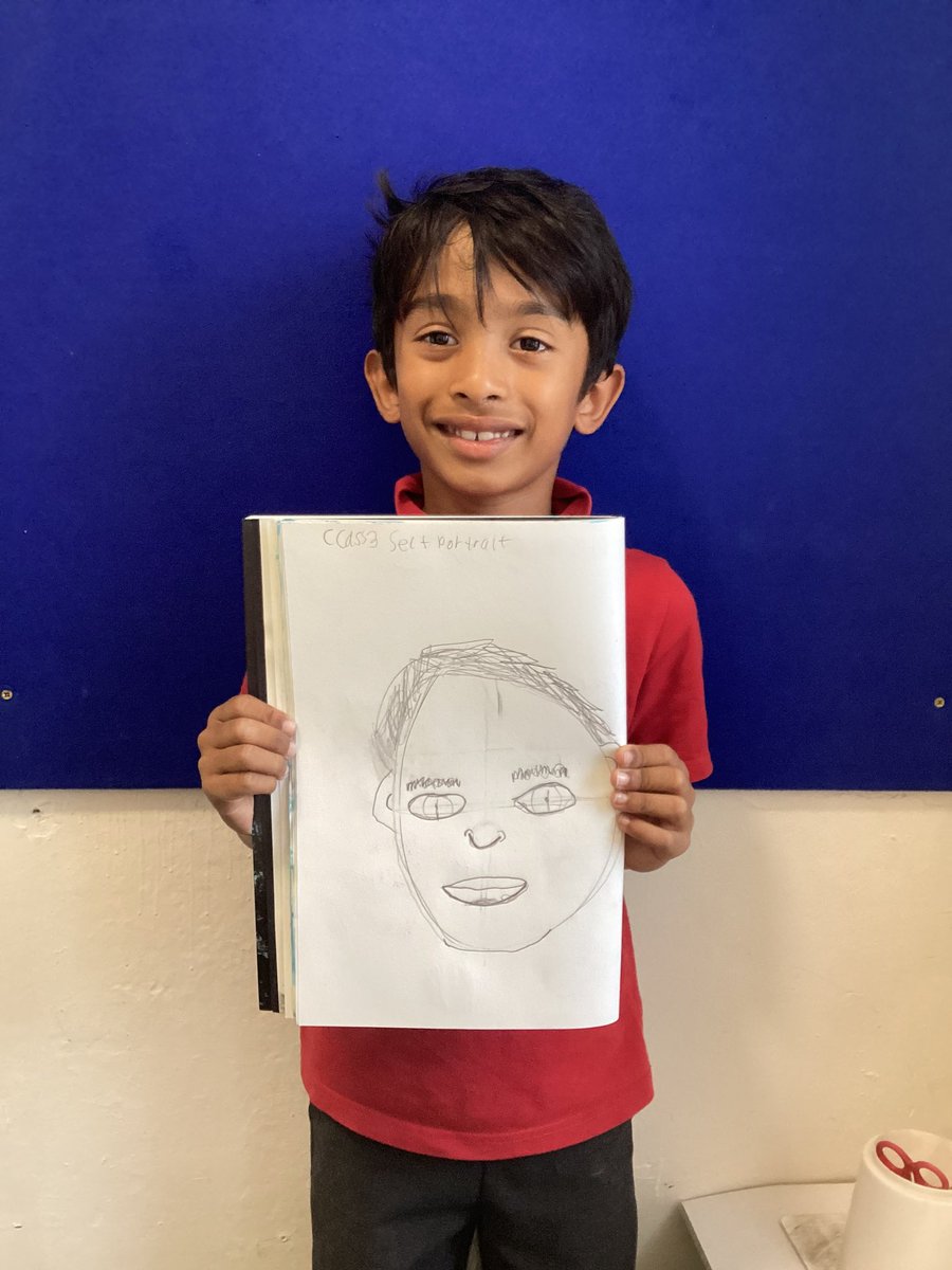 More self portraits from our new Class Three ✏️
