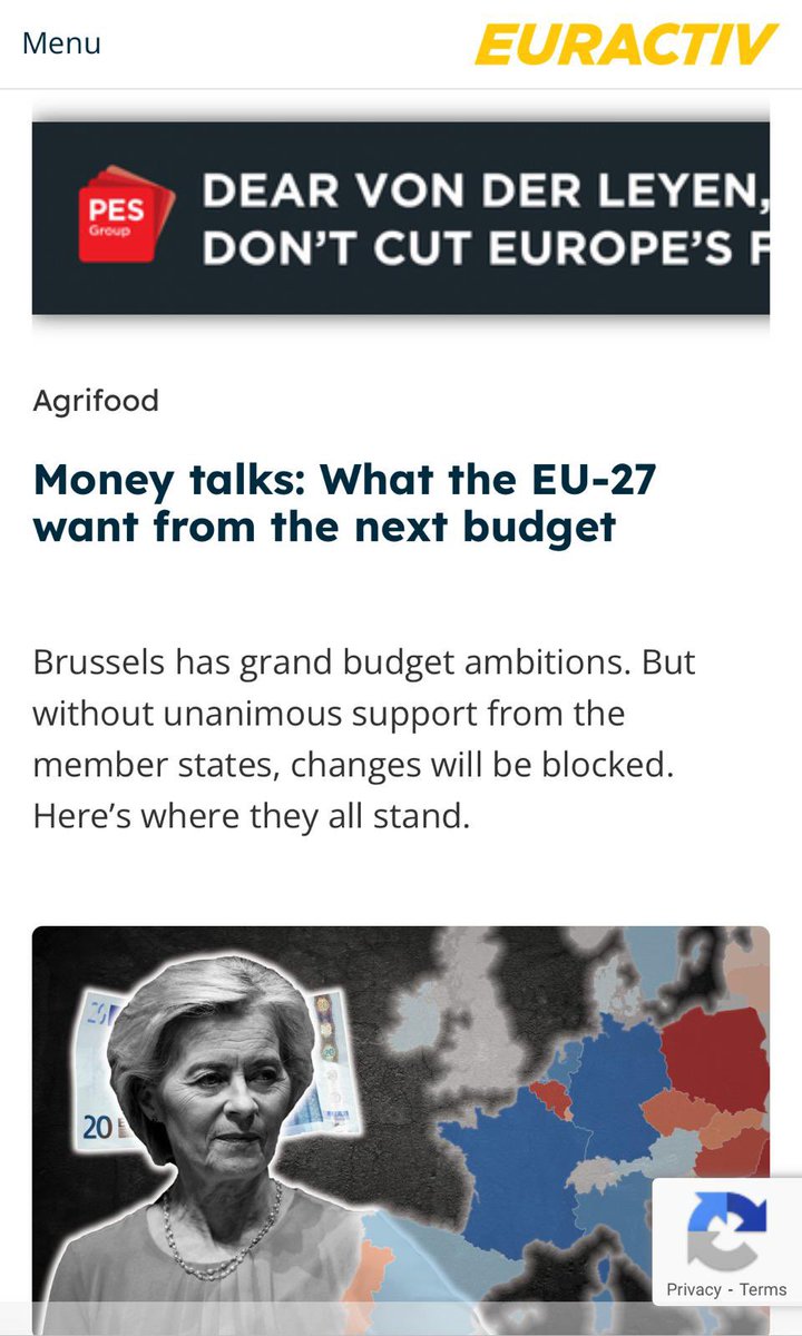 Victor_Ponta's tweet image. Când Europa decide pe ce cheltuie 1.2 trilioane de euro, România… tace în timp ce Polonia cere și negociază!
Euractiv a întrebat guvernele UE dacă susțin creșterea bugetului european, introducerea de taxe noi și eventuale modificări la fondurile pentru agricultură și coeziune.…