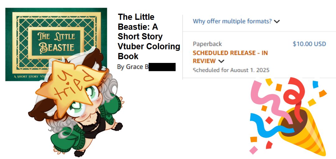 BOOK IS IN REVIEW LET’S GO !!!

this took so much time &amp; effort and i hope every grandkid that buys it likes it !!! this is such a dream come true &lt;3