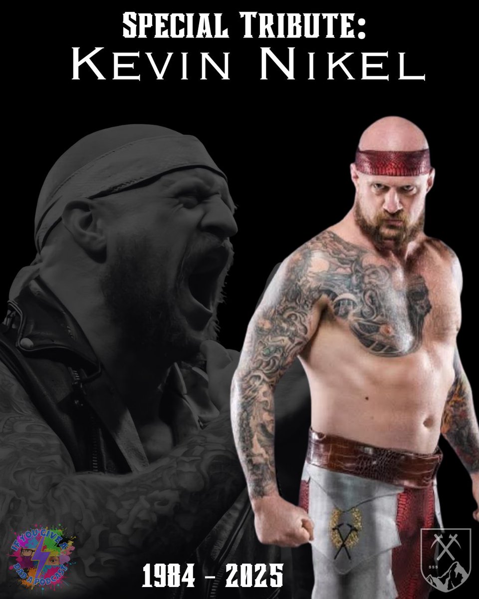 Please make sure to stay until the end of this week’s episode. We’re paying tribute to our friend and former guest, Kevin Nikel—also known to wrestling fans as Ivan Warsaw. Kevin was a part of the show in its first year and sadly passed away recently. This one's for him. 💙