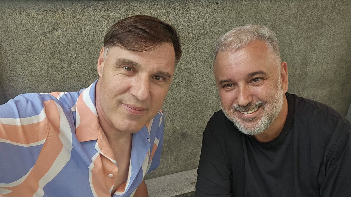 Entrevistando a Félix Sabroso.