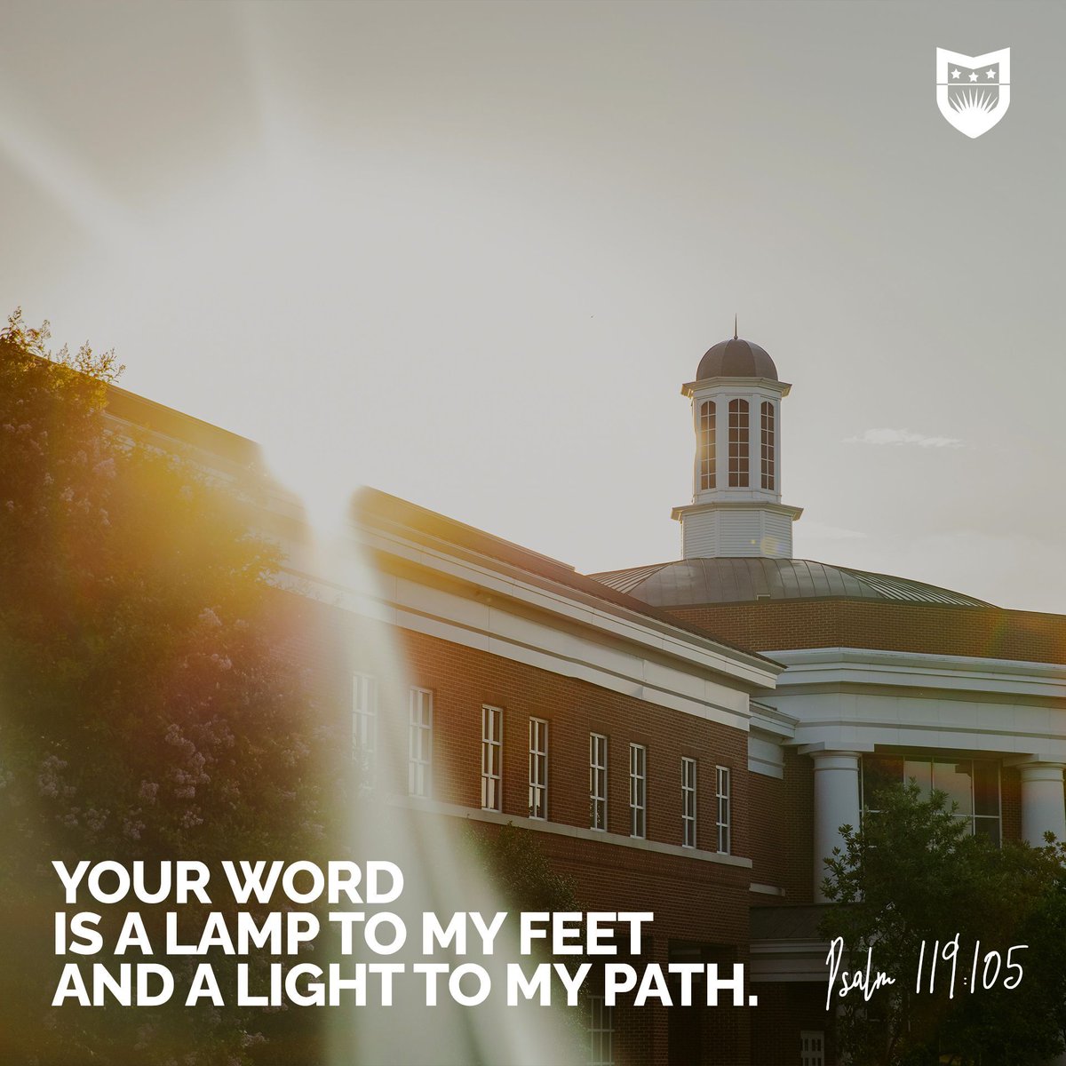 "Your word is a lamp to my feet, And a light to my path." —Psalm 119:105
