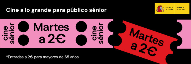 CineEmbajadores's tweet image. ¡Os recordamos que todos los martes las personas mayores de 65 años solo pagan 2 euros! 🌟
Ven al cine al mejor precio y disfruta de la mejor película! Descuento disponible en web y taquilla cinesembajadores.es/madrid/