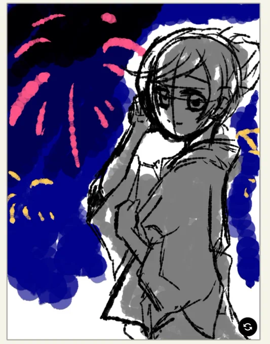 描きかけの絵がごろんごろんあるので供養