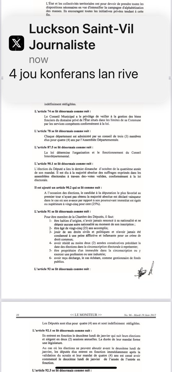 Sénateur Steven Benoit tweet media