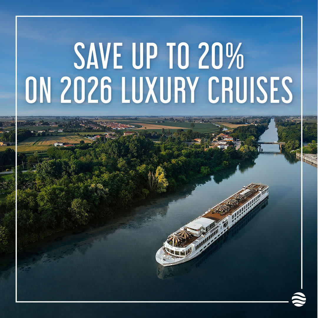 ExplorerNow's tweet image. Save up to 20% on select itineraries with Uniworld’s 2026 Early Booking Savings! Embark on unforgettable journey through enchanting landscapes in Europe, Egypt, India, and beyond.