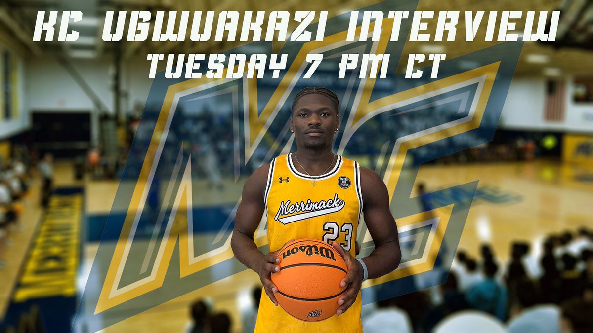 Alex Schmidt (@alex_interview) on Twitter photo Tune in TONIGHT over on Instagram for my interview with <a href="/MerrimackMBB/">Merrimack Men’s Basketball</a> big man, <a href="/KUgwuakazi/">KC Ugwuakazi</a> !! Looking to do big things, transferring from ETAMU!!
Instagram.com/alex_interviews Tune in TONIGHT over on Instagram for my interview with <a href="/MerrimackMBB/">Merrimack Men’s Basketball</a> big man, <a href="/KUgwuakazi/">KC Ugwuakazi</a> !! Looking to do big things, transferring from ETAMU!!
Instagram.com/alex_interviews