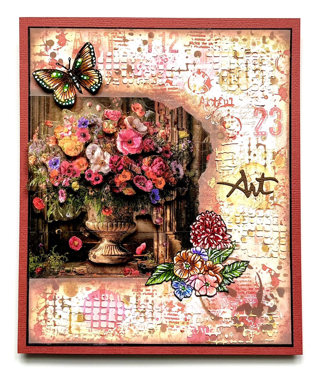 A few more of my samples for AALL &amp; Create using their new Layer It Up Washi tapes. 
#aallandcreate #aallandcreatewashitapes #aallandcreatestamps
#aallandcreatestensils #aallandcreatedies #craft #crafting #mixedmedia #creativity #stamping #diecutting #colouring