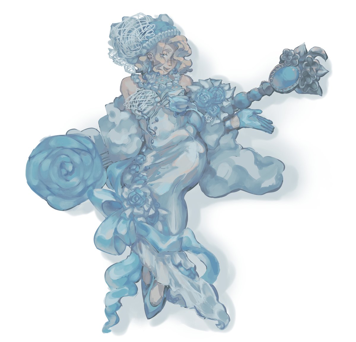 highspeedkong's tweet image. took me longer than i thought .... i hate rendering #farolady #identityv