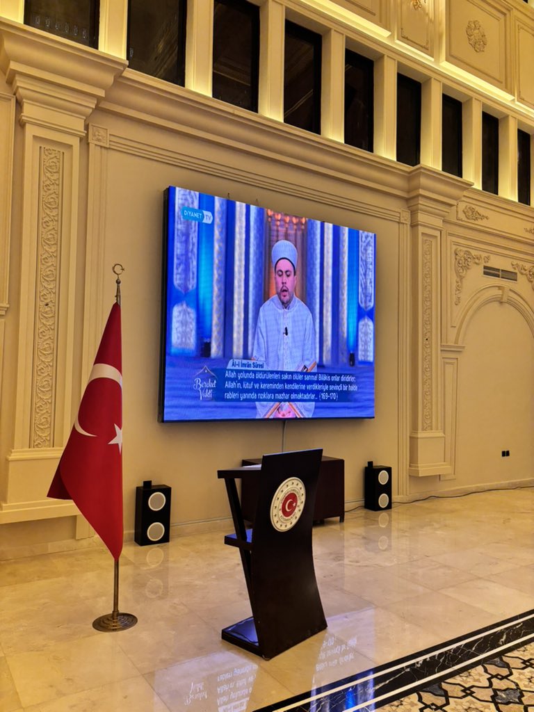 15 Temmuz Demokrasi ve Milli Birlik Günü vesilesiyle Büyükelçiliğimizde düzenlediğimiz törende, bayrak, vatan ve demokrasi uğruna canlarını feda eden aziz şehitlerimizi rahmetle, kahraman gazilerimizi minnetle andık.

Zaferin Adı 🇹🇷 TÜRKİYE 🇹🇷

#15TemmuzDestanı 
#MilletinZaferi