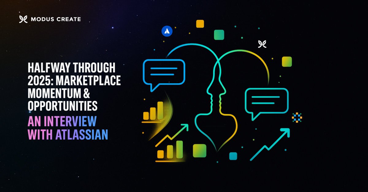 ModusCreatePS's tweet photo. We interviewed @atlassian’s Chris Hemphill to talk about Forge, AI, and what’s next for the Atlassian Marketplace.
He shared ranking insights, visibility tips, and what makes a standout app.
Link to the full interview in the thread ⬇️

#Atlassian #Forge #JustAdd #ModusCreate https://t.co/5jaGuZszRu