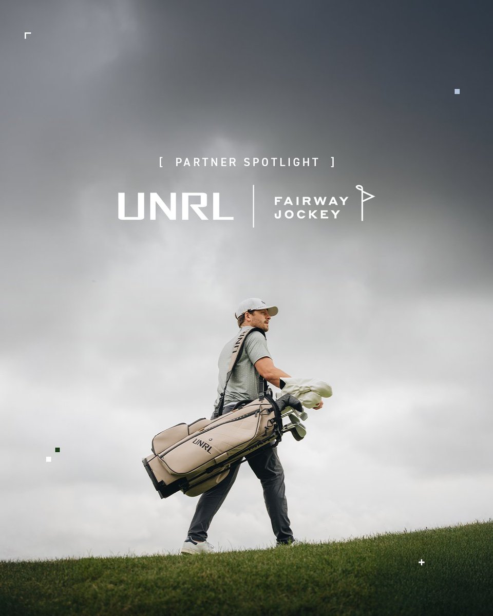 unrlco's tweet image. A partnership built on performance.
Fairway Jockey outfits the best in the game—and now, we’re proud to be part of that story.