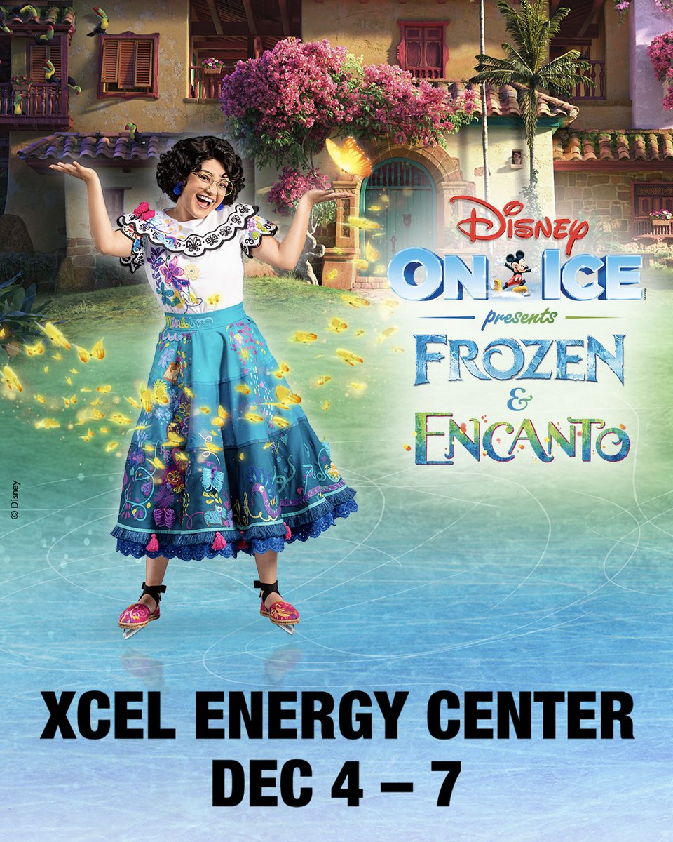 XcelEnergyCtr's tweet image. Join Mickey and Minnie on magical adventures at @DisneyOnIce presents Frozen & Encanto! Skating into #MyXEC Dec. 4-7!
Tickets are on-sale July 22!