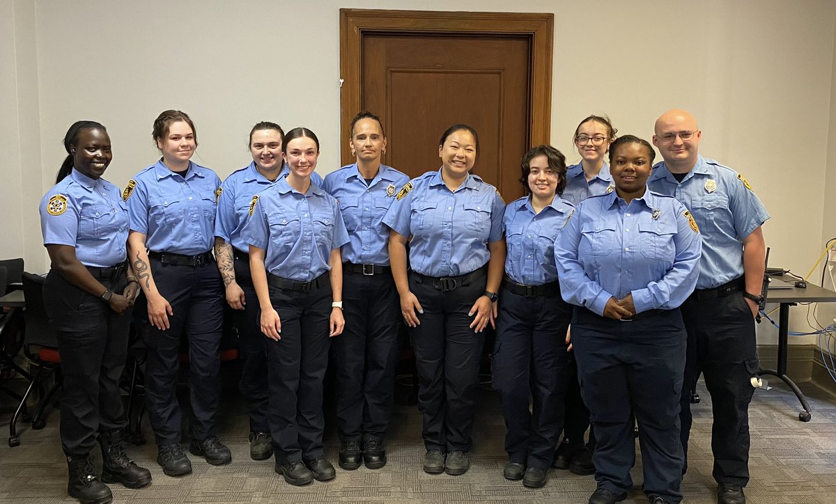 PghEMS's tweet image. EMS Training Tuesday!
This week marks the start of a career for 11 new Pittsburgh EMS employees.
Six Freedom House EMT Trainees were promoted to the rank of EMT, and five paramedic lateral hires started their academy on Monday.
Please join us in welcoming Recruit Class 25-02!