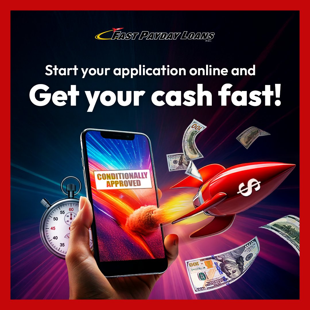 Need financial help? 🤔 Fast Payday Loans, Inc. of Florida offers quick online payday loans to ease unexpected expenses. 📲💰 We keep it simple and fast! 🚀💸 Visit our website to complete the online form: FastPaydayLoansFloridaInc.com

#PaydayLoans #FloridaLoans #FastPaydayLoansFL