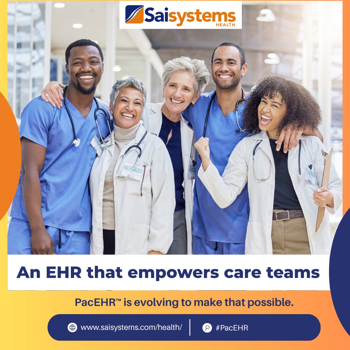 PacEHR™, our Electronic Health Record, is evolving to meet the real needs of Post-Acute Long-Term Care.
Because when care flows, joy follows—
PacEHR helps make those good days the everyday.

See what’s new: hubs.li/Q03xhNgW0
#PacEHR #SaisystemsHealth #EHR #PALTC
