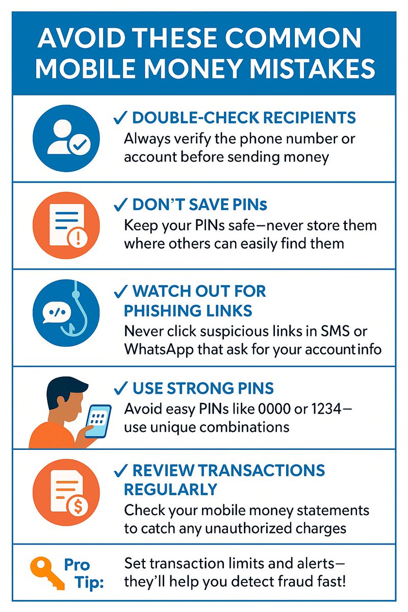 CTechacademies's tweet photo. 💸✨ Manage your money like a pro!
✅ Use secure digital payment tools
✅ Protect your transactions with OTPs &amp; PINs
✅ Track every expense — stay in control!
👉 Which tool do you trust the most? Drop your fave below! 🔒💬
#DigitalPayments #FinTech #SecurePayments #MoneyTips https://t.co/T1pN60l8pi