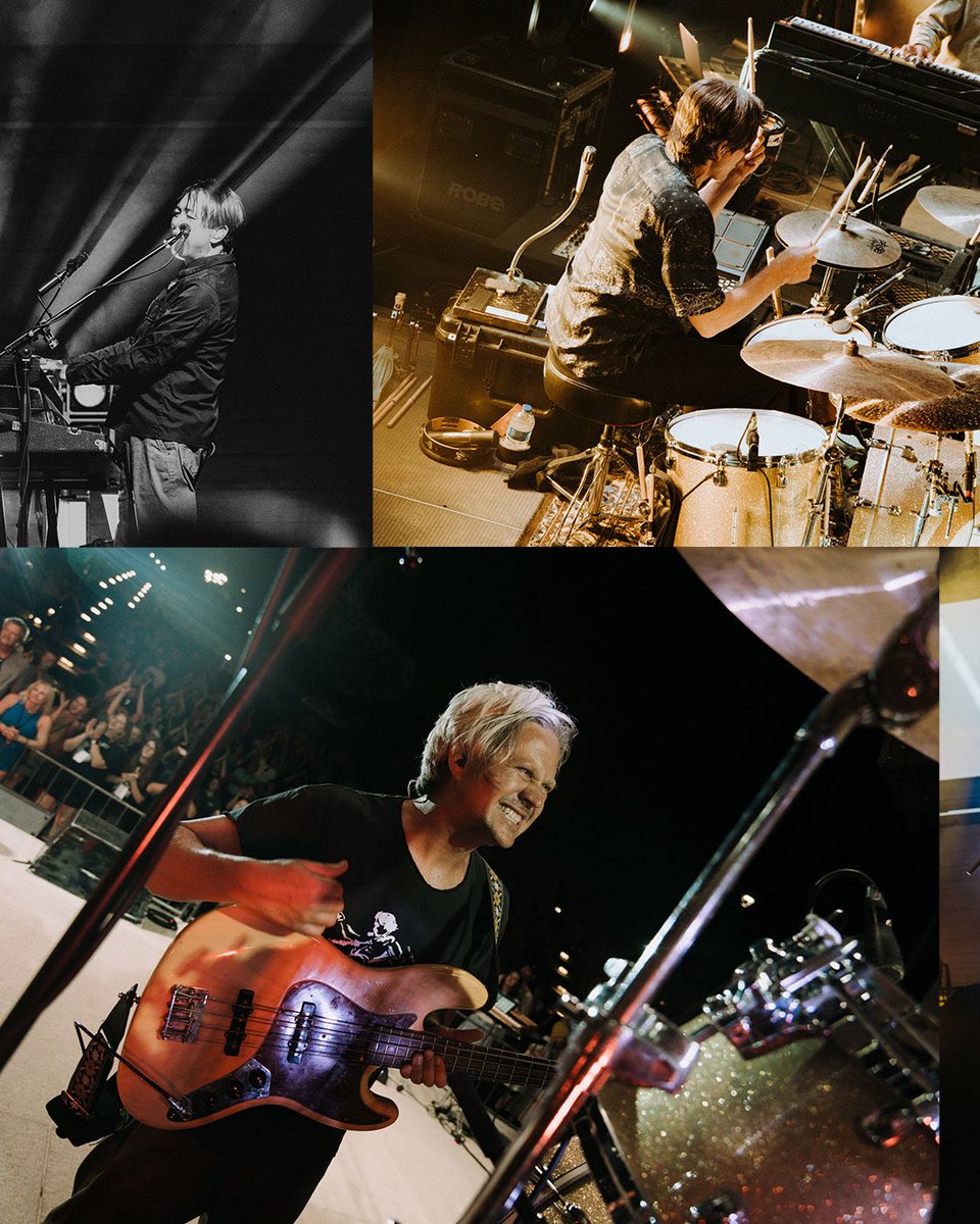 switchfoot's tweet image. These summer shows have been insane so far 🤯. Next up ⬇️:
July 17 - Shipshewana, IN
July 18 - Vernon Hills, IL
July 19 - Mineral City, OH
Tix and VIP at the link in bio
📸: Jordan Willet