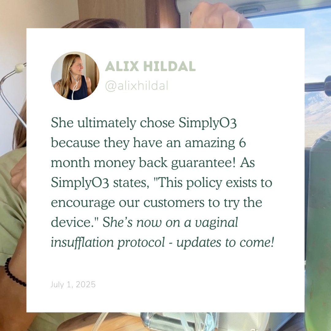 alixhildalo3's tweet photo. 1/4
Comment “1:1” for the booking link!
Can’t wait to meet you.
#ozonetherapy #ozone #ozoneinsufflation #ozonegenerator #OzoneMachine #OzoneTreatment https://t.co/rv7z76LG2b