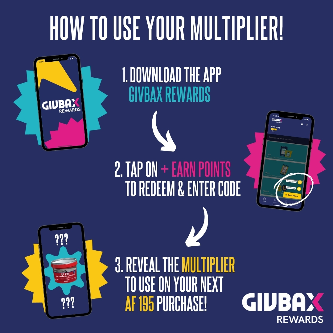 Planning to purchase ARDEX AF 195?

Now is the ideal time to stock up with <a href="/pss_flooring/">Planners Services & Sundries Ltd</a> 
👀 Peel to reveal your exclusive multiplier code – you could earn up to 10x GIVBAX points on your next order. ​
T&amp;Cs for more details - ardex.co.uk/ardex-af-195-g…​

#Planners #Ardex #GivBax