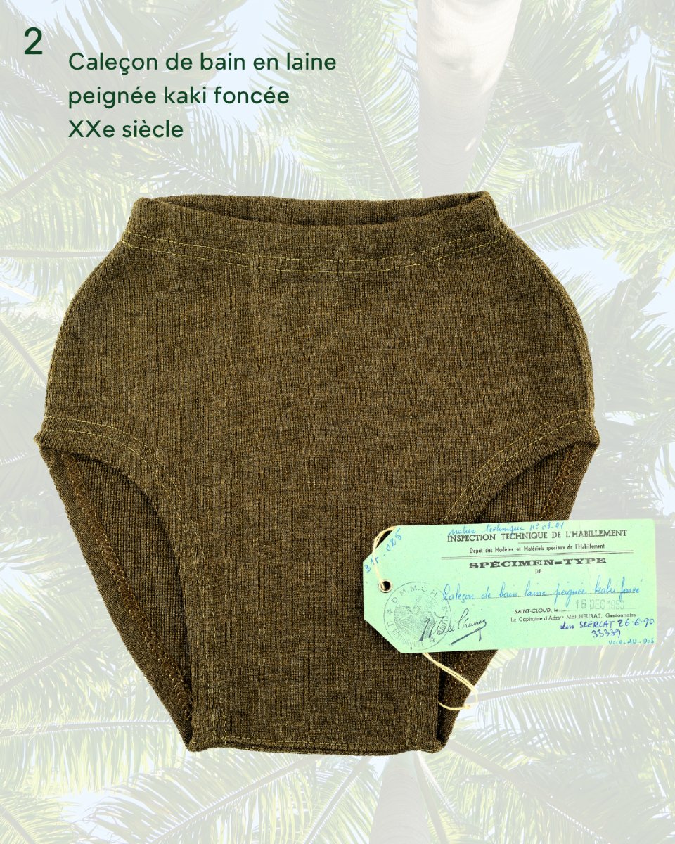 MuseeArmee's tweet image. [#Été] Si les premières traces de maillot de bain remontent à l’Antiquité égyptienne, il faut attendre le XXe siècle pour qu’il se démocratise, du fait des premiers congés payés 🩲

🏊 Dans les années 1920, les maillots de bain sont conçus pour faciliter la baignade et les…