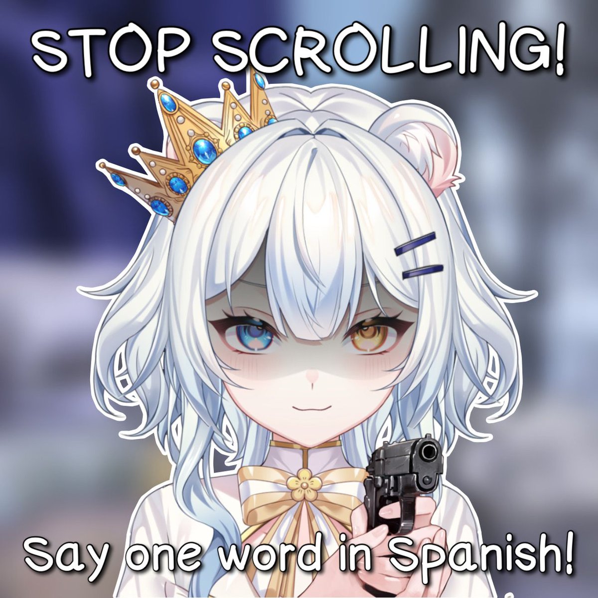 Celesta_VT's tweet image. iβll go first!! π hola, ΒΏcΓ³mo estΓ‘s?