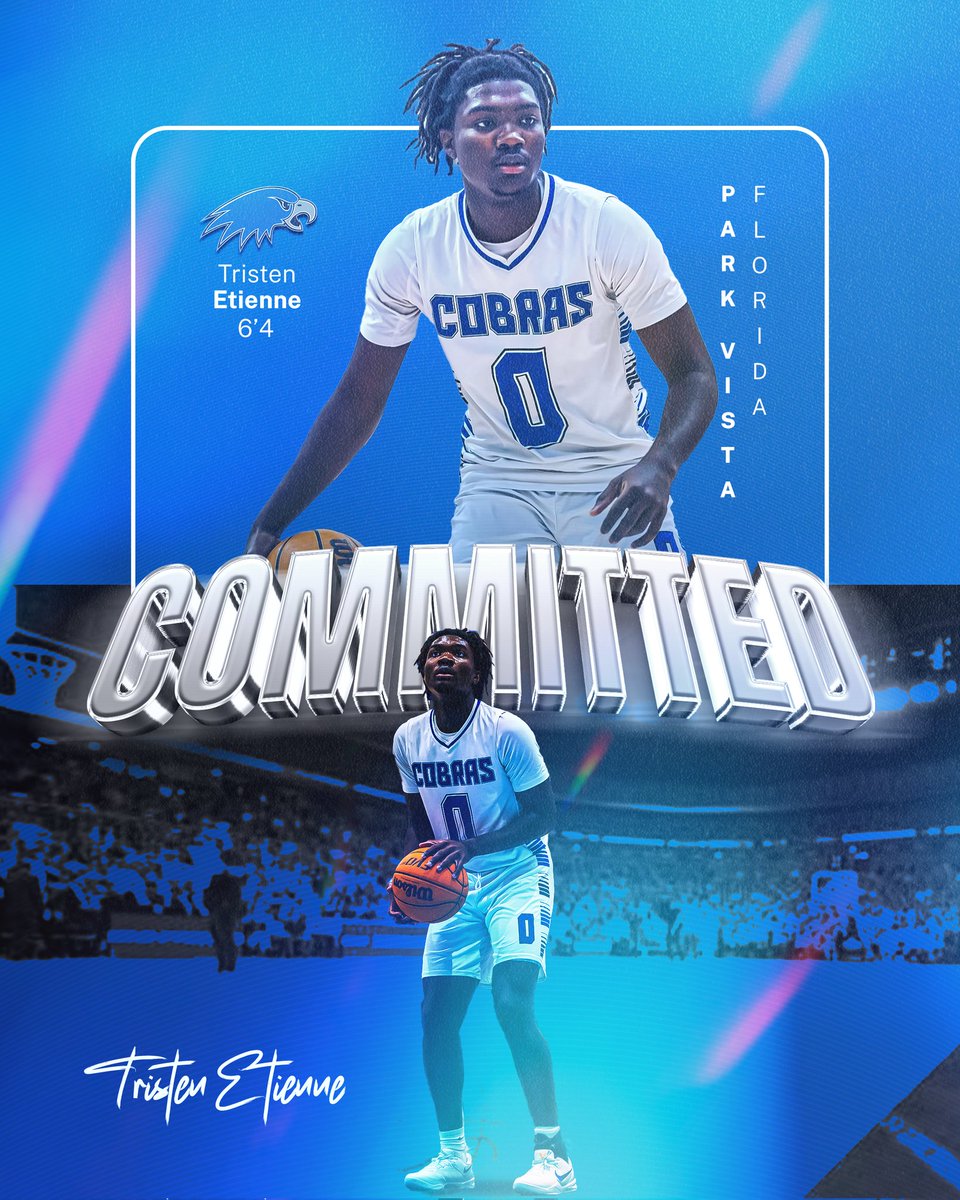HartwickMBB's tweet image. Future Hawks!

Concluding our 2025 recruiting class is Tristen Etienne, 6&apos;4&quot; forward from Park Vista, FL.

We couldnt be more excited for the future of our program. 116 days until Tip-off!

#HartwickCollege #Hawksmbb #watertheroots #empire8