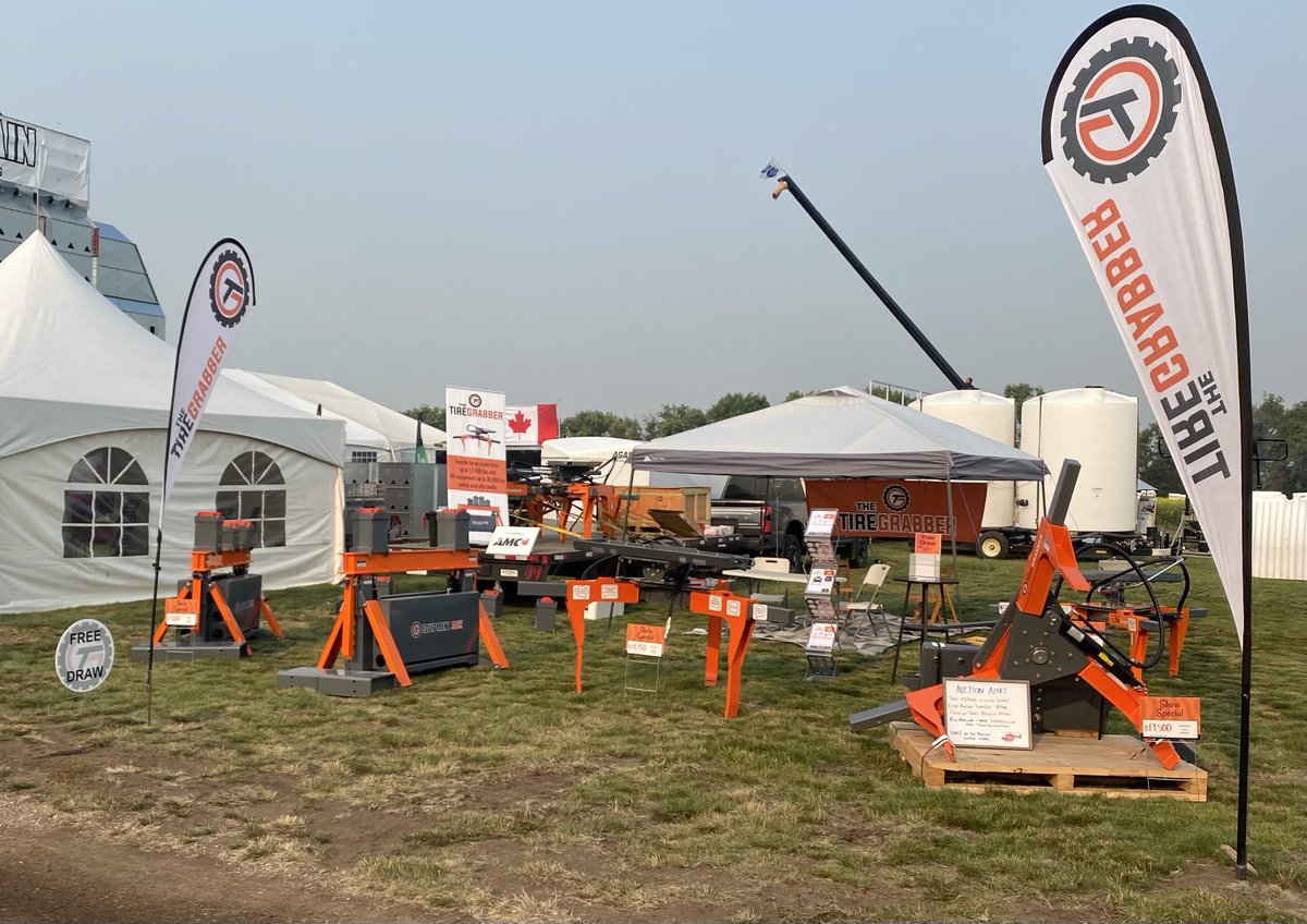 We're kicking off day 1 of Ag in Motion! Come see The TireGrabber in action at booths #247 and #708 in the outdoor tradeshow area! We'll be here all show long -- July 15-17!