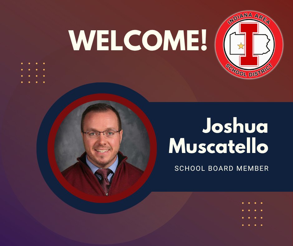 Welcome to the newest school board member, Mr. Joshua Muscatello!
edl.io/n2086150
